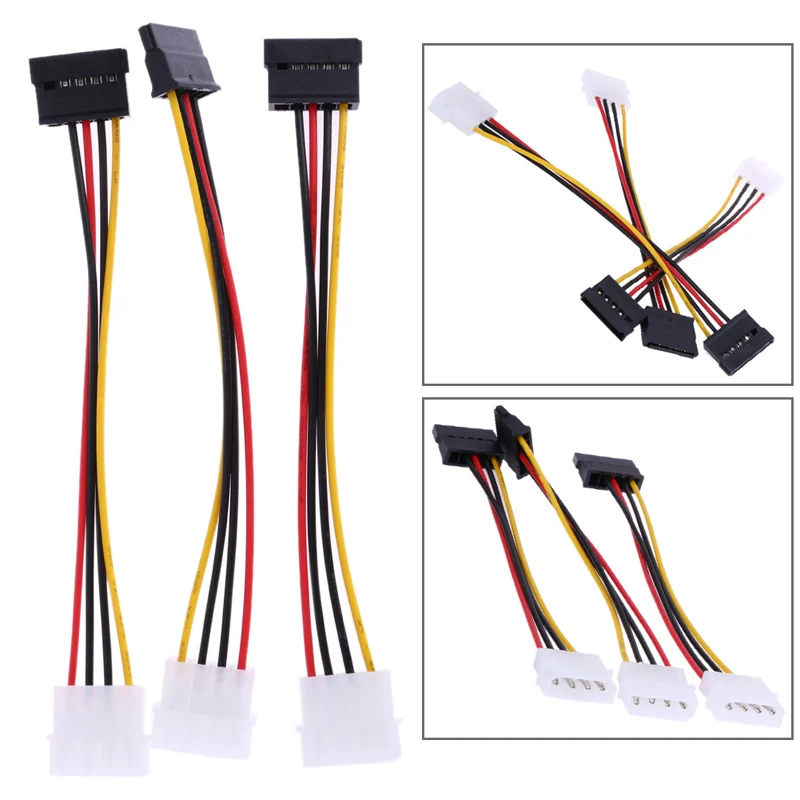 3 шт. адаптер питания для жестких дисков SATA|cable ide|ide to sata poweride |