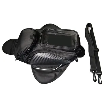 

Motorcycle tank bag motorbike oil fuel tank bag Magnetic Tank Bike saddle bag motorcycle bag big screen for phone / GPS