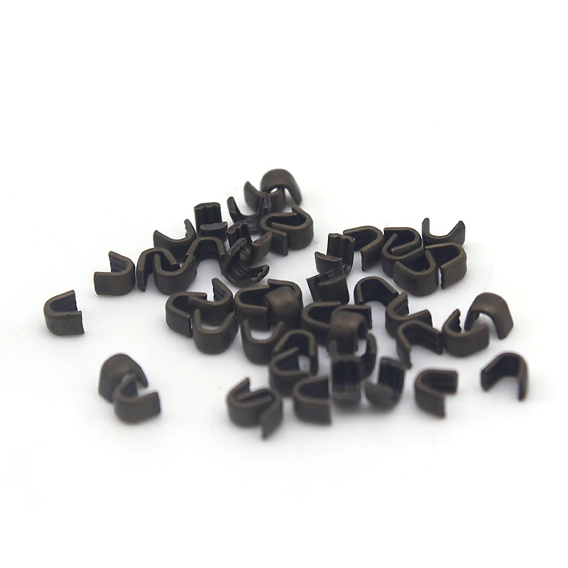 Vintage Metal Zipper Sliders Repair Zipper Stopper For Open End DIY Sewing Accessories Garment Tailor Tools 800pcs 3#