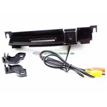 CCD Rearview Camera for Nissan Tiida trunk handle switch camera Backup Waterproof HD Night vision wide angle