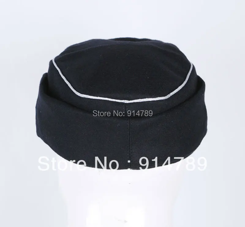  WWII GERMAN WH ELITE OFFICER PANZER WOOL FIELD CAP SIZE M-33190