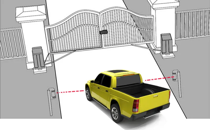 Galo Elétrico Abridor de Porta de Balanço 300 kg Portão do Motor 110/220 v com Controle Remoto Gsm Selecionar por Imagem Conteúdo Rtu5024 Abridor 8 China gsm gate controller Suppliers
