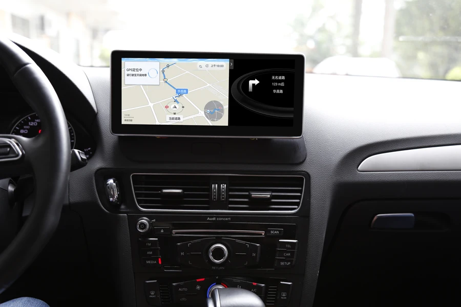 Navirider Восьмиядерный Android 8,0 автомобильный gps-плеер для Audi Q5 2009- MMI sys. Радио сенсорный экран стерео головное устройство магнитофон