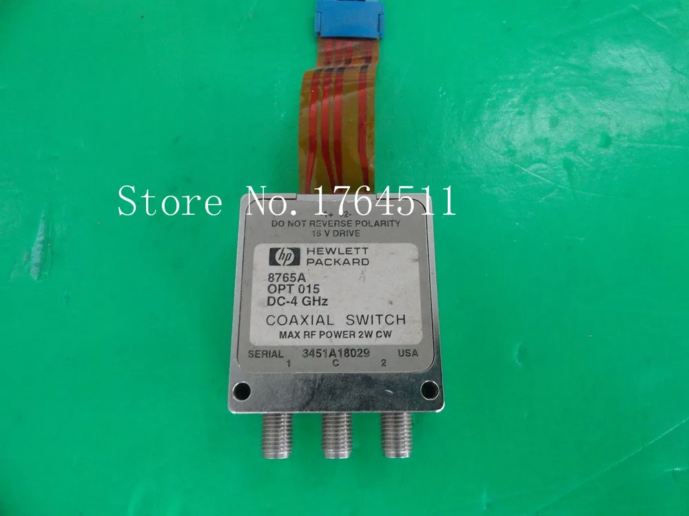 

[BELLA] Agilent 8765A DC-4GHz SPDT 15V