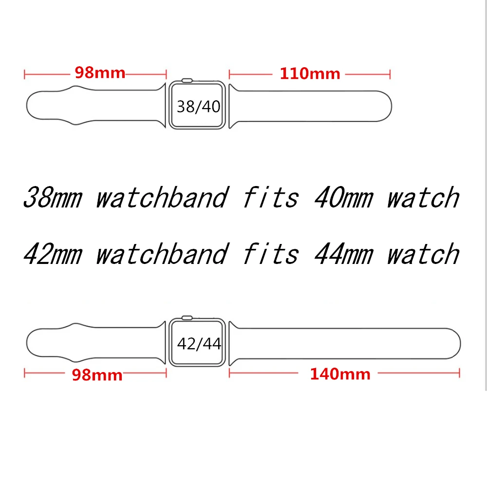 Ремешок для apple watch band apple watch 5 4 3 2 iwatch band 42 мм 38 мм correa 44 мм/40 мм pulseira браслет аксессуары для часов iwatch