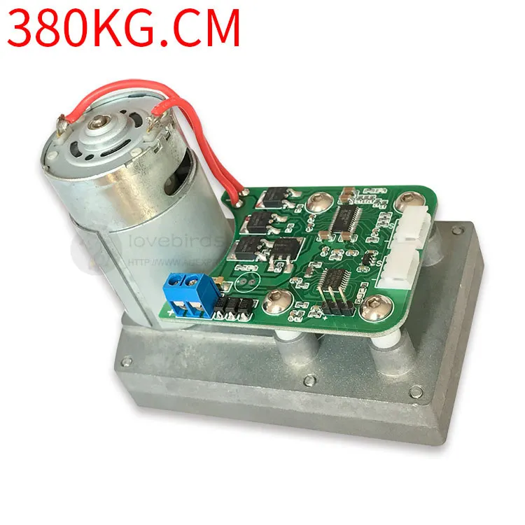 

TSS-338 large torque alloy servo 380kg.cm suitable for large robot, robotic arm