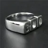 Bague pour homme et femme, anneau en acier inoxydable 316L, style motard, à la mode, Vintage, taille 7-13, livraison directe ► Photo 3/5