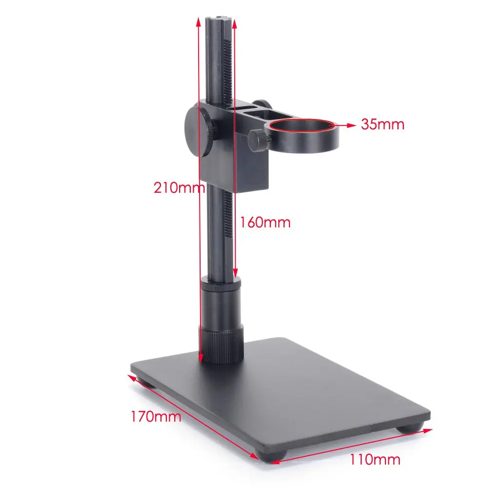 Камера микроскоп Hayear 21MP HDMI USB 150X C mount Lens промышленный подсветка для ремонта