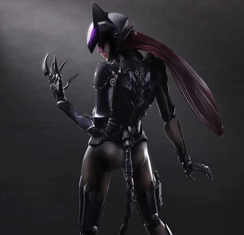 

Play Arts Kai Catwoman Figure Cat Girl PA Bat Man Selina Kyle PA 27cm PVC Action Figure Doll Toys Kids Gift Brinquedos