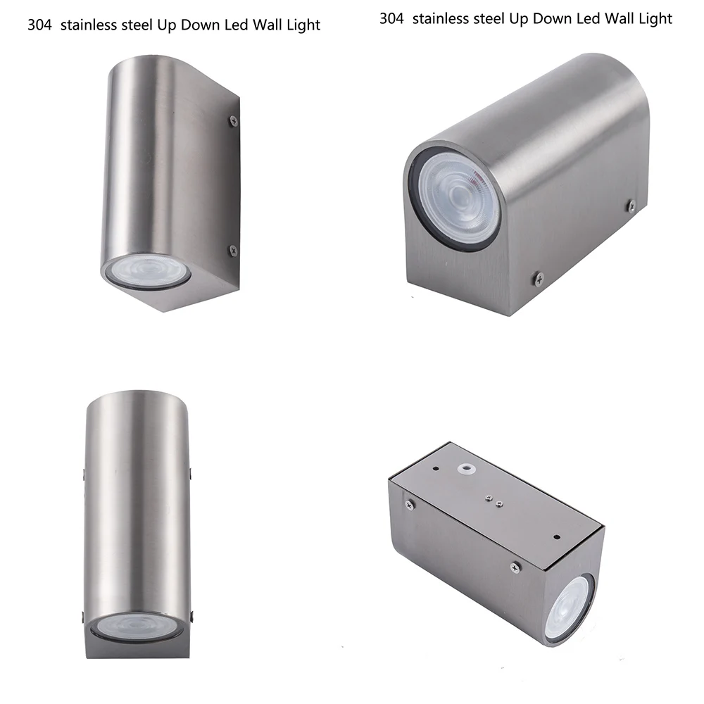 

New stainless steel led wall lamp Outdoor Waterproof IP54 Porch Garden Wall Light Home wall Sconce Decoration Lighting Lamp