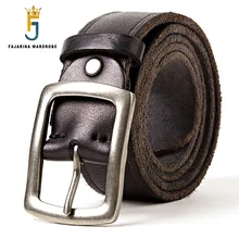 FAJARINA Quality First Head Layer Solid Cow Skin Leather Belt for Men Jeans Alloy Buckle Metal Retro Belt Style Jeans 17FJ302 Belts FAJARINA Quality First Head Layer Solid Cow Skin Leather Belt for Men Jeans Alloy Buckle Metal Retro Belt Style Jeans 17FJ302 Belts