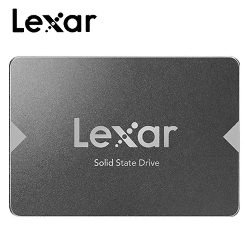 Lexar NS100 2," SATA III(6 ГБ/сек.) SSD 520 МБ/с. до 550 МБ/с. скорость чтения 128 ГБ 256 512 твердотельный накопитель