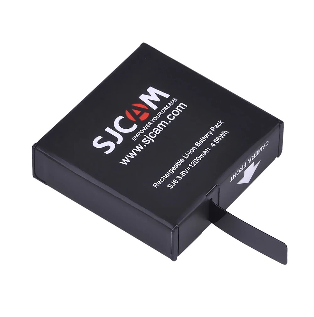 2 шт. оригинальный аккумулятор SJCAM SJ8 1200 мАч светодиодный 3 слота USB зарядное