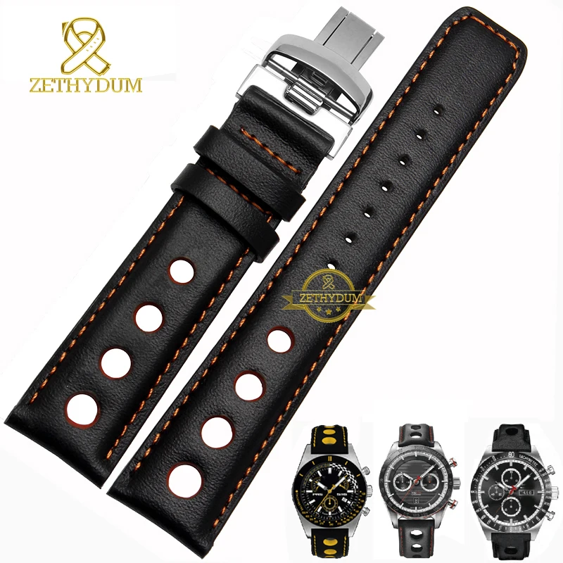 Ремешок из натуральной кожи для часов tissot ремешок наручных мужской кожаный