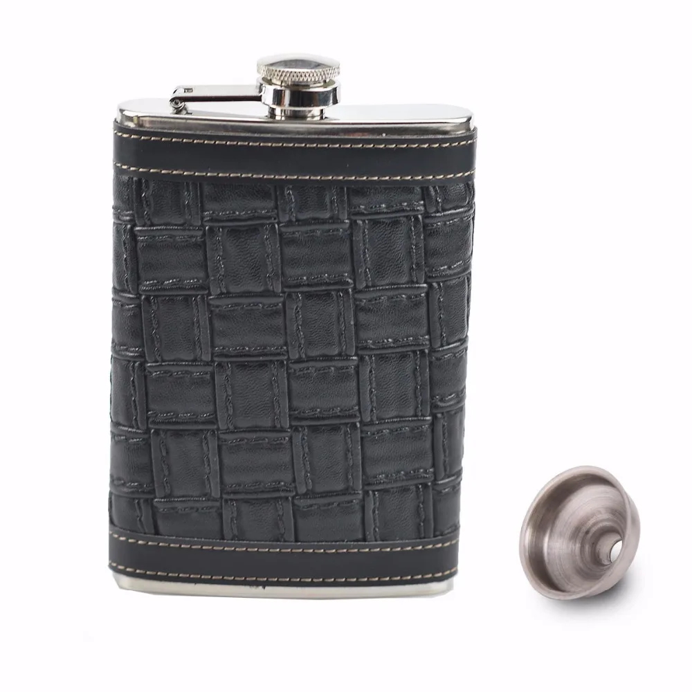 

9oz Alcohol Flask Stainless Steel Mini Flasks Outdoor Portable Mini Hip Flask wth free funnel