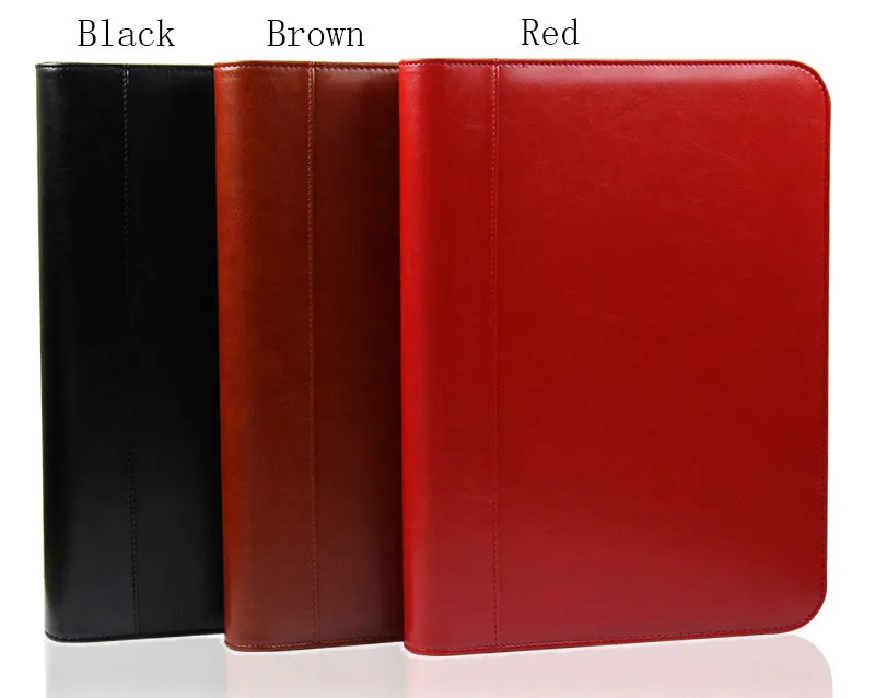 leather folder with zipper  (5)