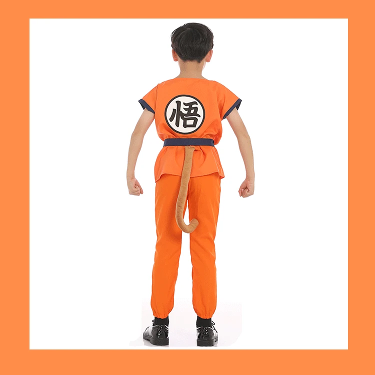 Dragon Ball GT avengers endgame cosplay jacket dress Childrens Day party zeemeerminstaart for girls