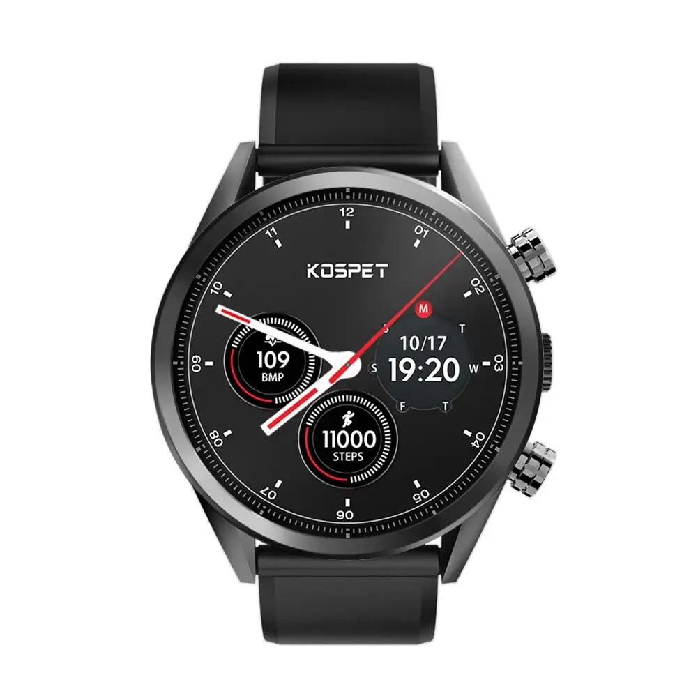 

2019 Kospet Hope Lite 1G+16G 4G IP67 GPS 8.0MP Camera Heart Rate Monitor Smart Watch