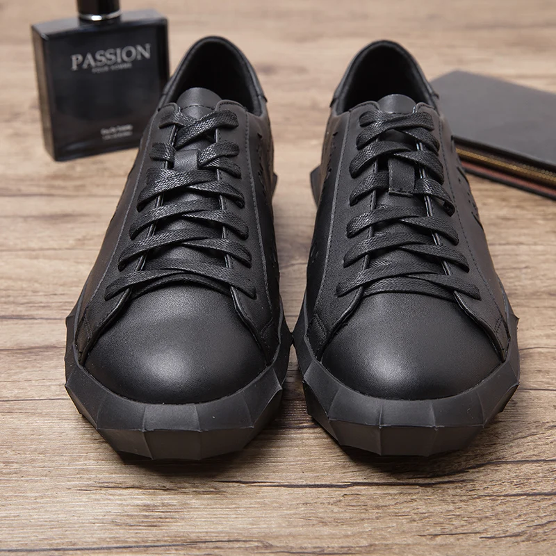 2016 New Fashion Japanese Leisure Men Shoes Spring Autumn Quality PU