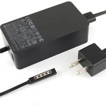 Loney 50 шт. 48 Вт Surface RT Pro 1 Pro 2 адаптер планшета зарядное устройство поверхность AC адаптер питания поверхностное зарядное устройство для планшета, ПК 1536 черный
