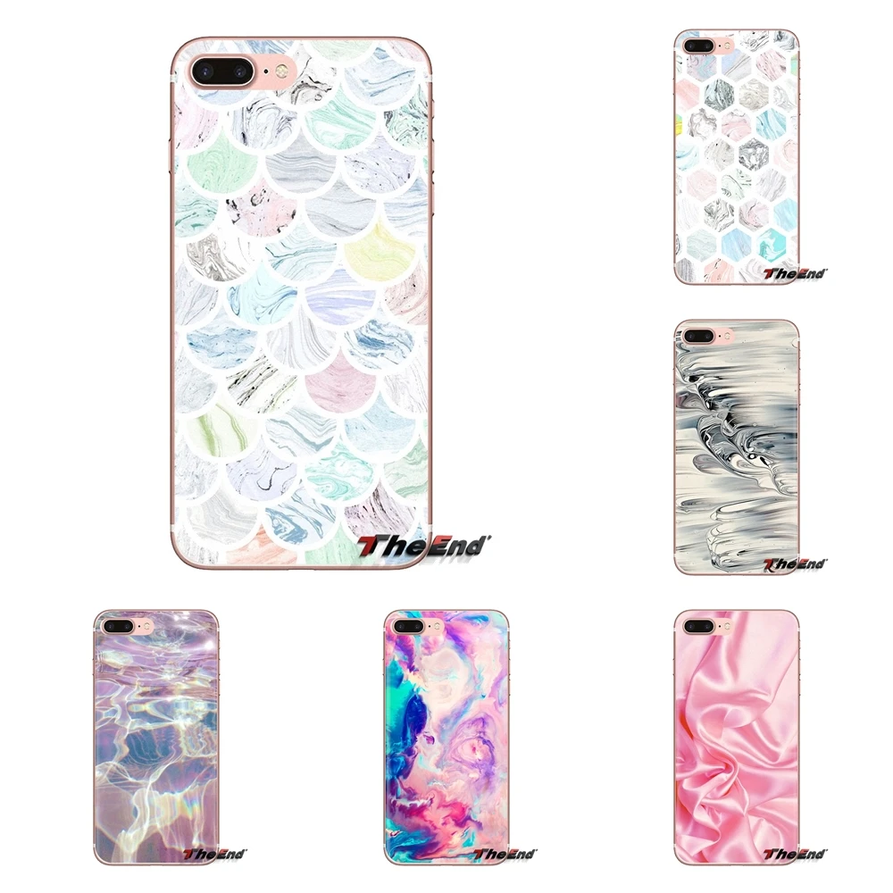 Transparent Soft Shell Covers Marble Paper Textures For Xiaomi Redmi 4A S2 Note 3 3S 4 4X 5 Plus 6 7 6A Pro Pocophone F1 |