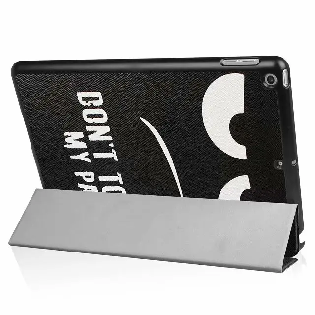 Cartoon Slim Coque for Apple iPad 2017 2018 9.7 Cover Smart Auto Sleep Wake-Up Stand A1822 A1893 PU For iPad 2018 2017 9.7 Case (8)