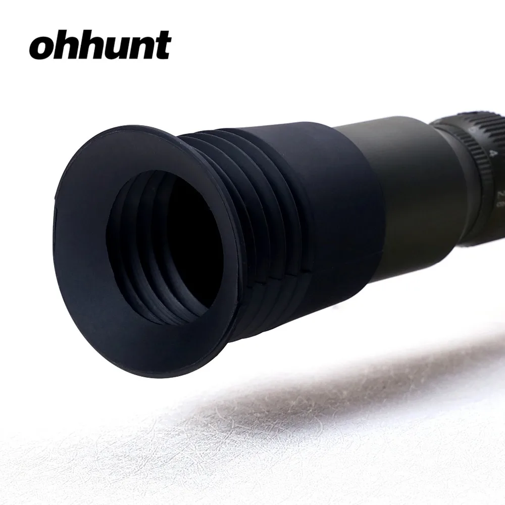 

ohhunt Hunting Riflescope Lens Rubber Eyeshade 40mm Diameter Tactical Optics Sight Eye Protector Cover Scope Accessories