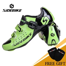 SIDEBIKE/Новинка; Мужская Спортивная обувь для велоспорта; спортивная обувь для шоссейного велосипеда; спортивная обувь Sidebike SD-001