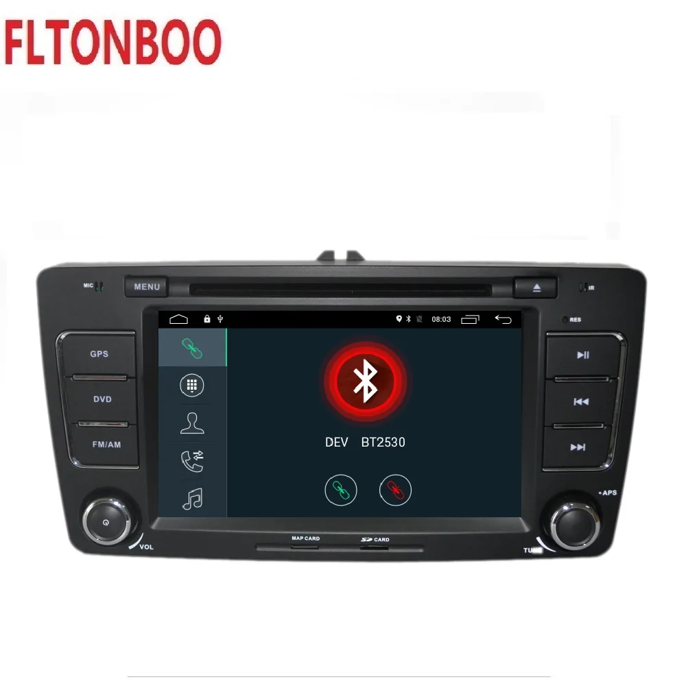 Best 7 inch Android 9  FOR Skoda Octavia ,gps navigation,wifi,radio,bluetooth,Steering wheel Canbus,free 8g map mic, RAM 2G ROM 16G 5