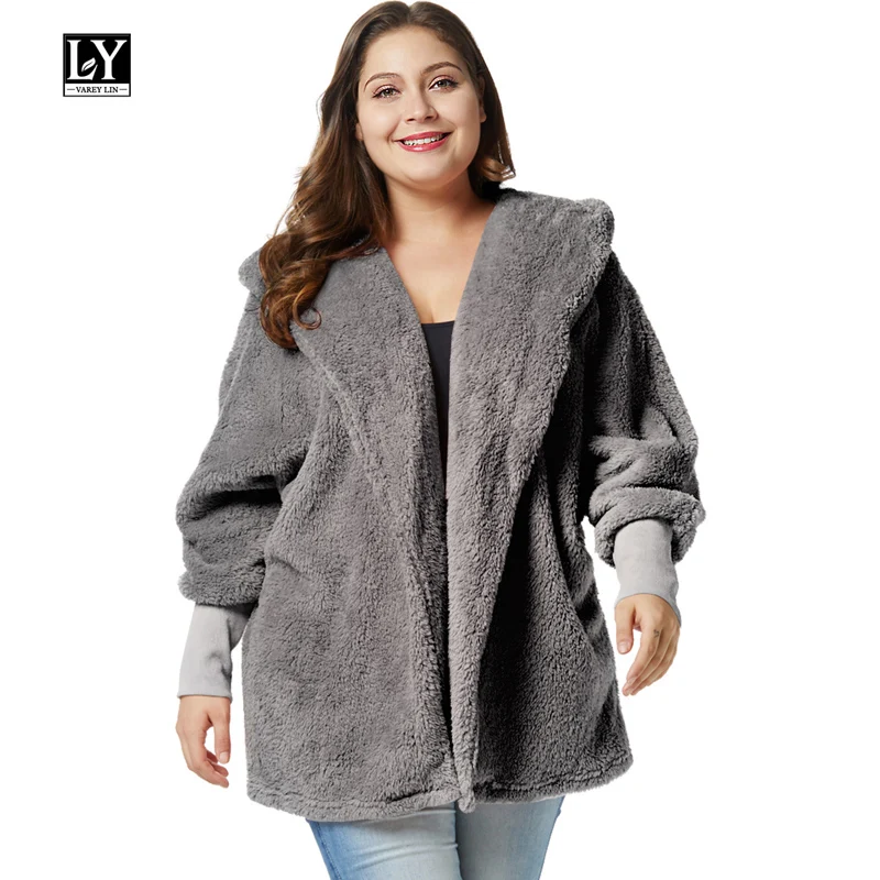 Autumn Winter Women Jacket Lamb Velvet Coat Casual Pockets