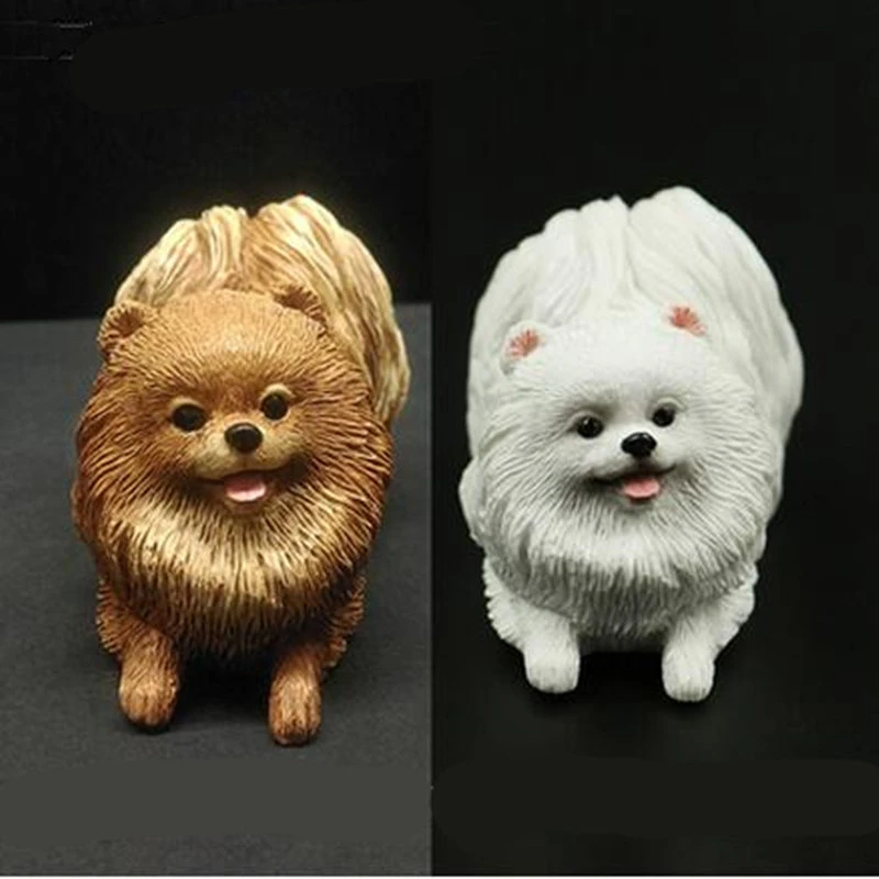 ミニnaughポメラニアンワンワン犬図人工ペット犬車のスタイリングホームルームの装飾装飾品クリスマスギフトファンのおもちゃ Fans Toys Toys Toystoys Toys Toys Aliexpress