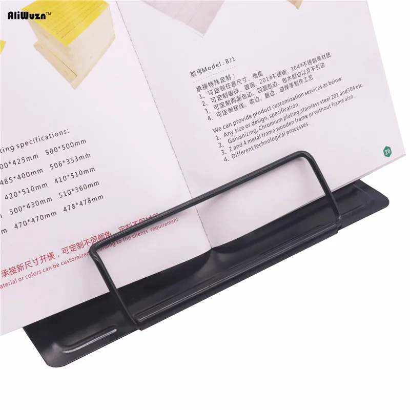 Todo o Material de Metal Material de Escritório Anti-miopia Livros Leitura Quadro Estande Preto Branco Opcional Escola Suprimentos 1 Pcs 8 High Quality Material escolar e de escritório