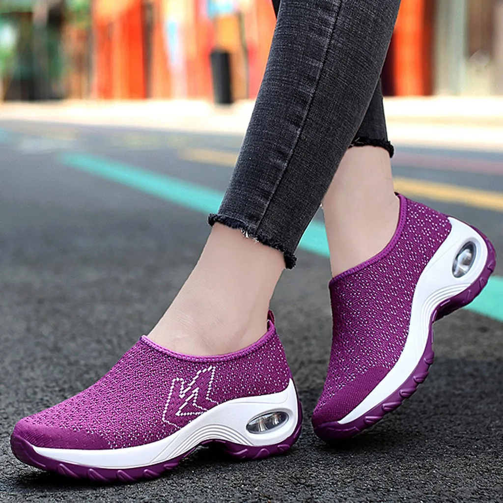 

Woman Casual Shoes Breathable Sneakers Women New Arrivals Fashion Mesh Sneakers Shoes Women Shallow Low Comfort Zapatillas#N3