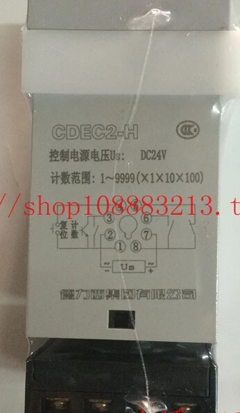 

Delixi digital counter CDEC2-H DC24V new original