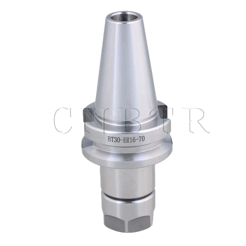 

CNBTR High Precise Silver BT30 ER16-70L CNC Milling Chuck Hardened