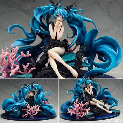 

1 pcs Vocaloid Hatsune Miku Deep Sea PVC Action Figure Model Collection Toy retail