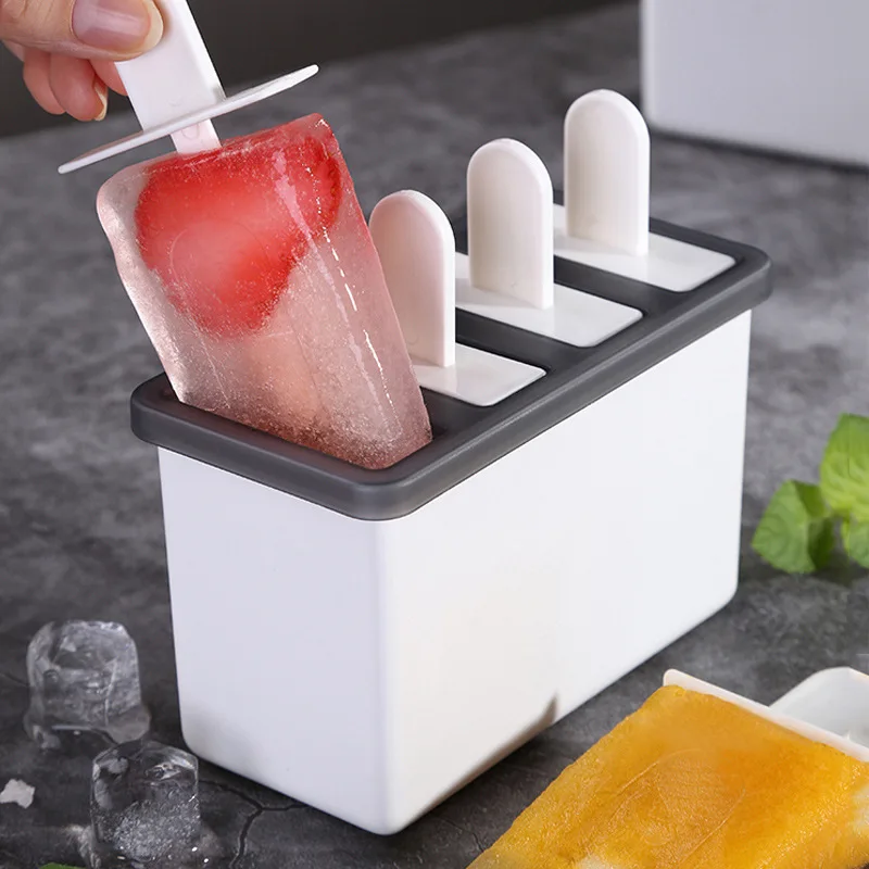 Форма для изготовления мороженого Popsicle Four in one Ice Box мороженое домашняя фабрика