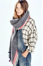 za major Winter 2017 Tartan Scarf fashion Plaid Scarf cuadros New Designer Unisex Acrylic Basic Shawls