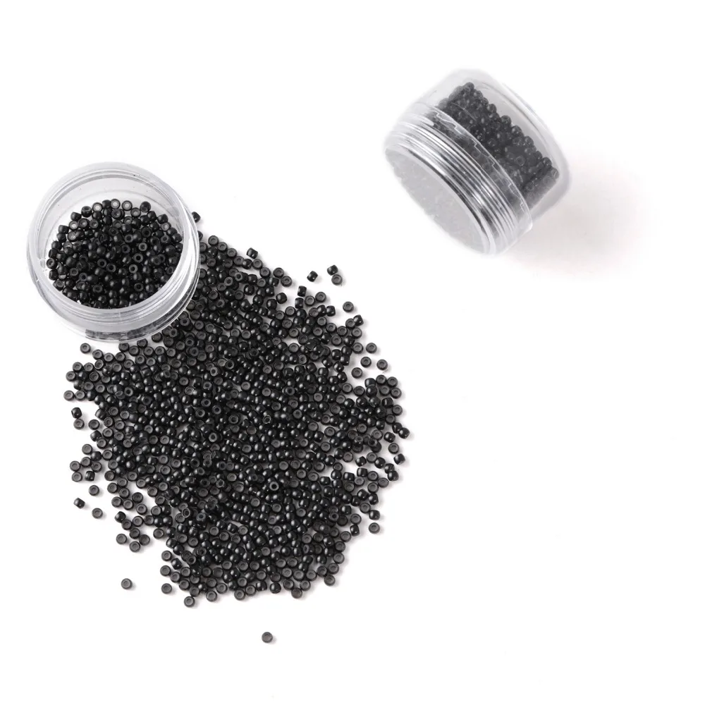 

Neitsi Silicone Nano Ring Beads For Micro Loop Links Keratin Human Hair Extensions 500pcs/pack 5 Colors Available