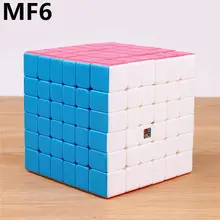 Moyu MF6 Cubing Class 6x6 магический куб без наклеек, профессиональная головоломка, скоростной куб 6x6x6 cubo magico, игрушки для детей
