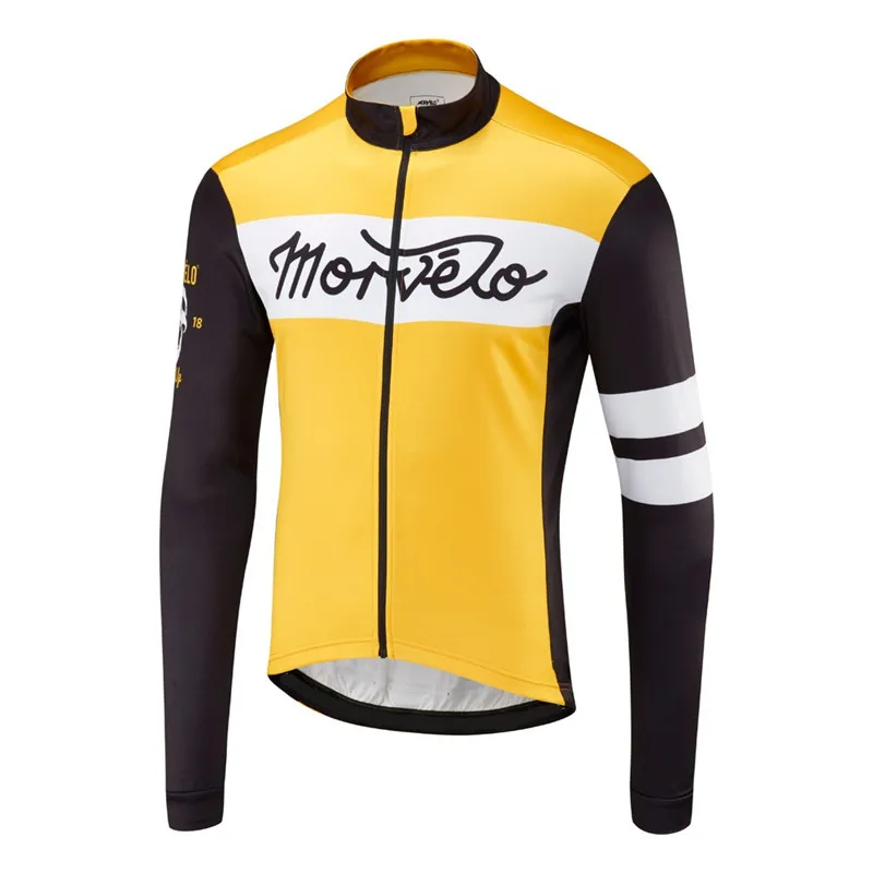Pro team мужские футболки Morvelo Maillots Ciclismo с длинным рукавом, летние футболки для велоспорта, топы для горного велосипеда, одежда для триатлона - Цвет: as picture2