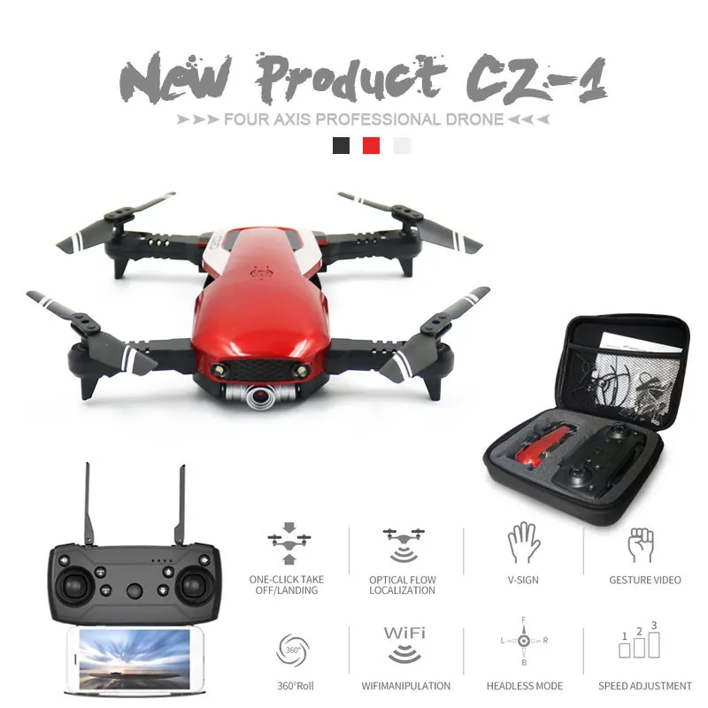

Newest CZ-1 Optical Flow RC Drone with WiFi FPV 1080P HD Dual Camera Aerial Video RC Heclicopte Aircraft Quadrocopter Vs SG106