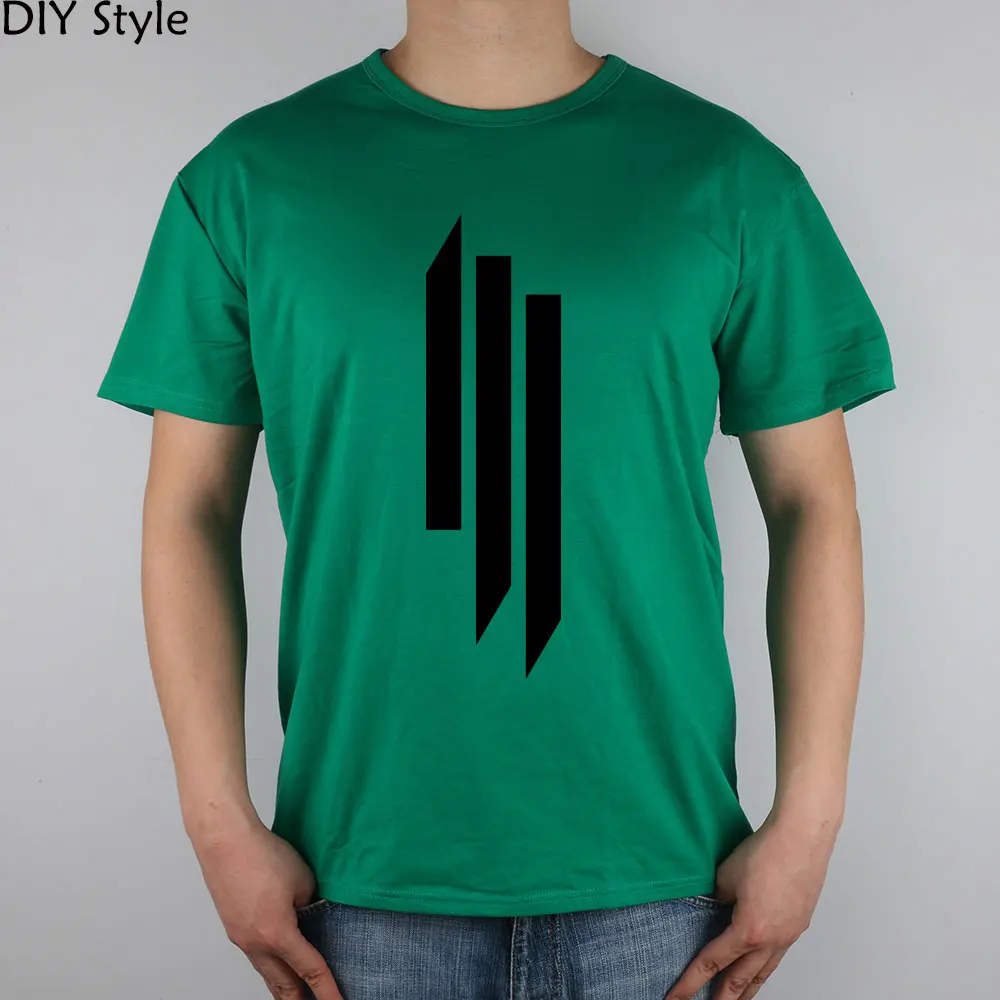 Футболка ART SKRILLEX хлопок лайкра топ 11015 модный бренд Мужская футболка новинка|brand t