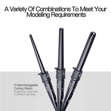 3 в 1 кудрявые волосы щипцы для завивки волос керамические щипцы для завивки волос уход за волосами Инструменты для укладки 09-18 мм/20-25 мм