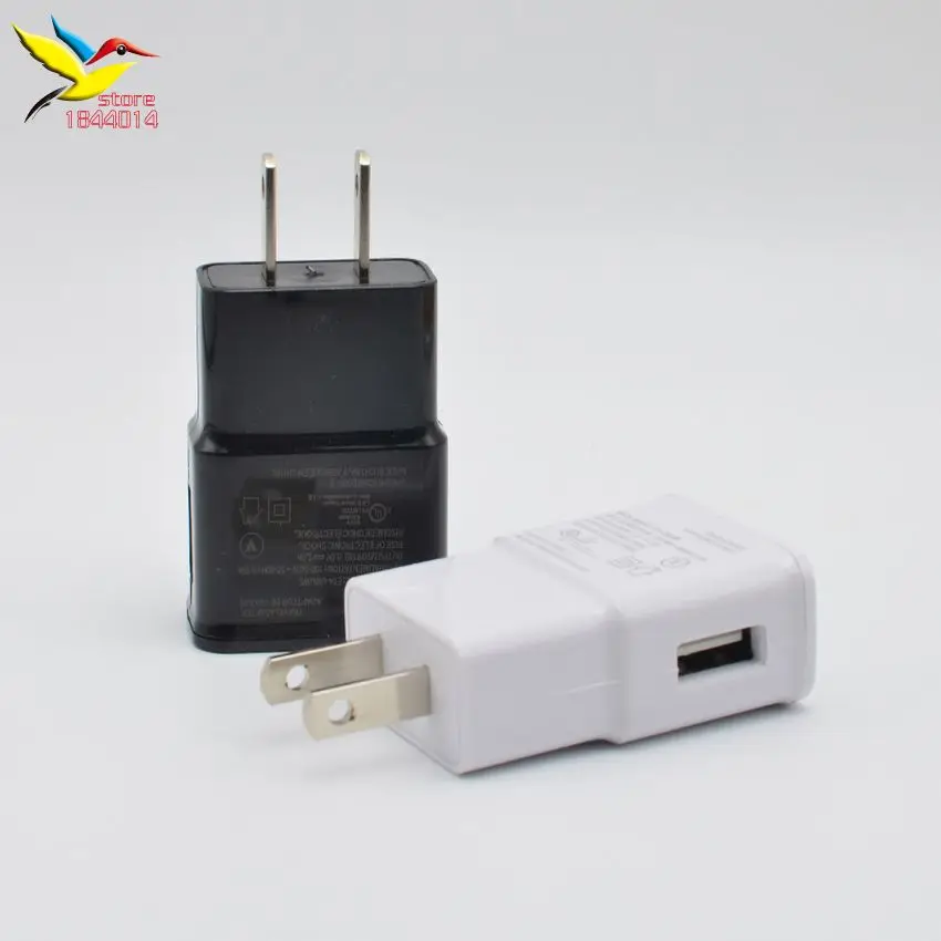 Белый черный 5В 1А 2А Путешествия ЕС США вилка стены USB зарядное устройство адаптер