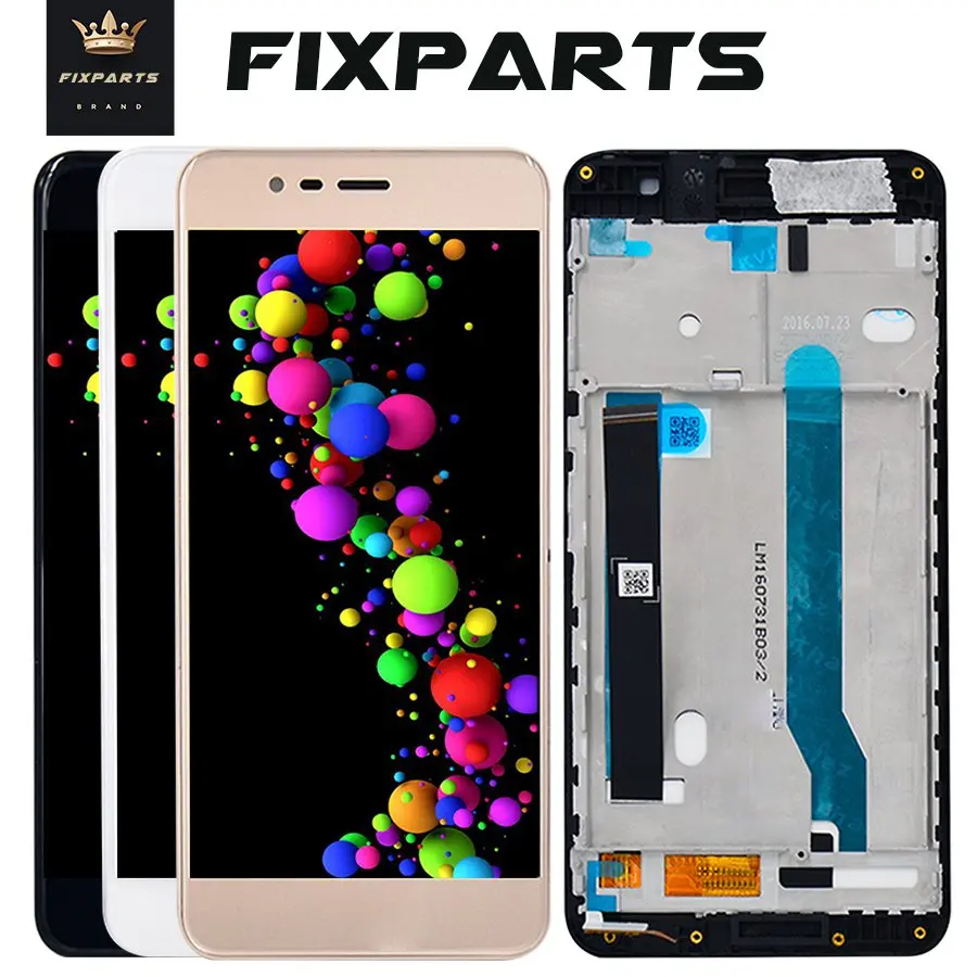 

For Asus Zenfone 3 Max ZC520TL LCD Display Touch Screen Digitizer Assembly with Frame Replacement For 5.2 ASUS zc520tl X008D LCD