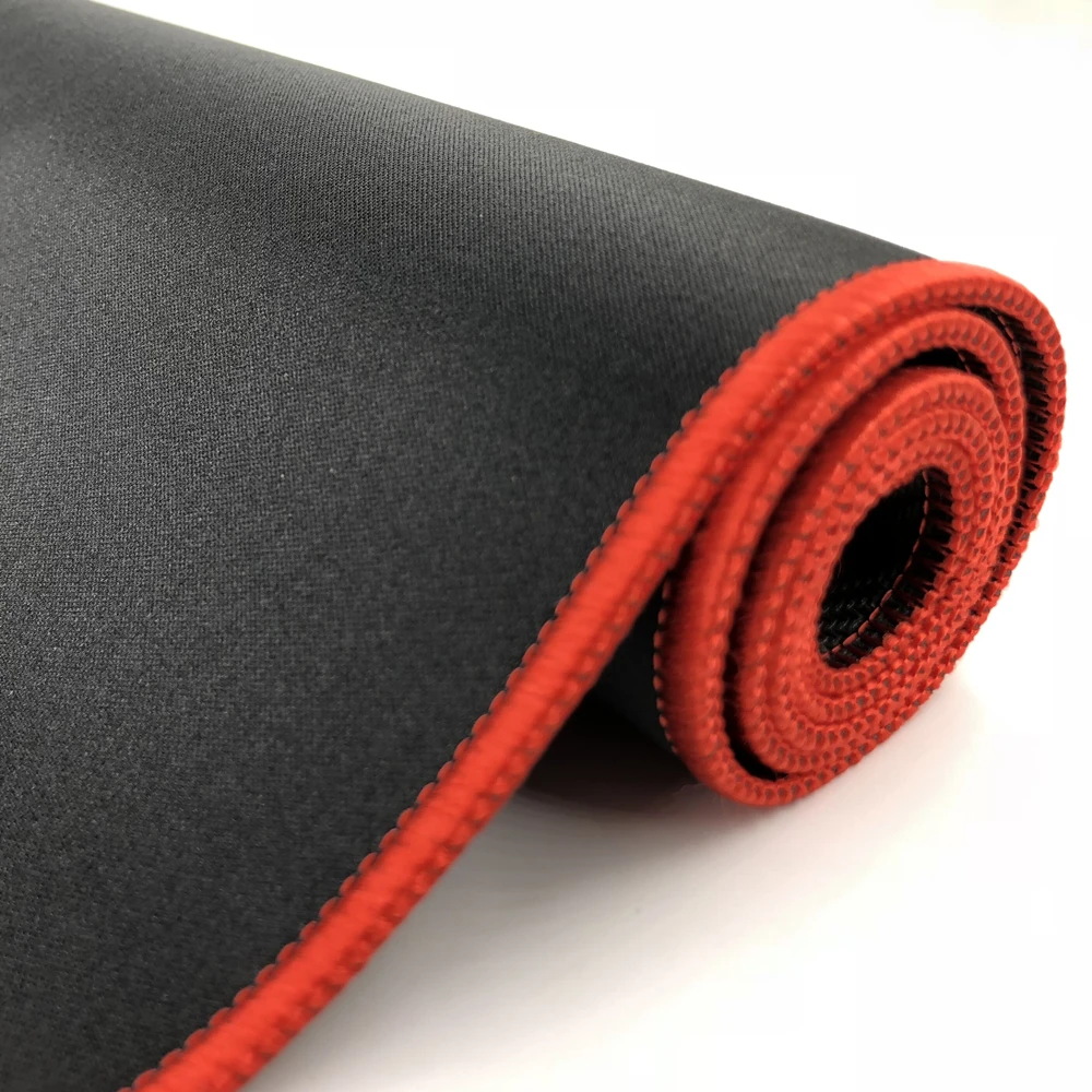 Pure Black Large Gaming Mouse Pad Colorful Lockedge Mouse Mat Keyboard Mat Table Mat Desk Mat For Notebook Laptop Gamer Mousepad