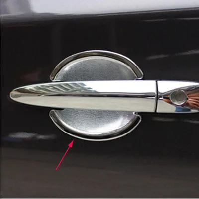 

for Nissan Teana J32 2009-2013 Automobile Chrome Door Handle Bowl Covers Decoration Ring Trim Car Accessories 4PCS