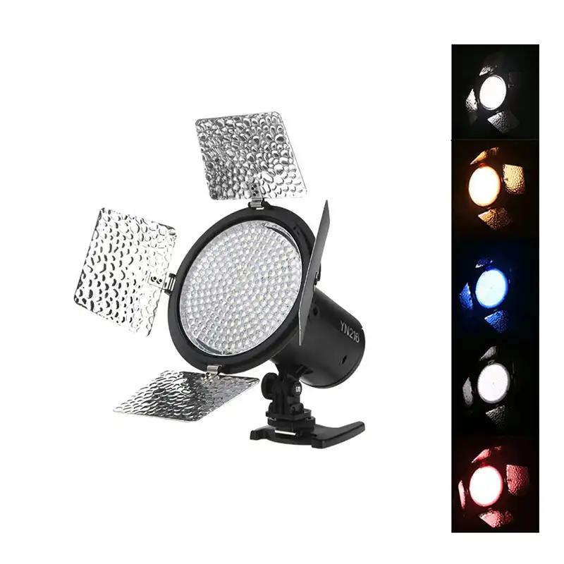 Yongnuo Yn216 5500k 3200 5500k Bi Color Led Video Fill Light Lighting With 4 Color Filters Yn 216 For Dv Dslr Camera Canon Nikon Fill Light Led Videoled Video Light Aliexpress