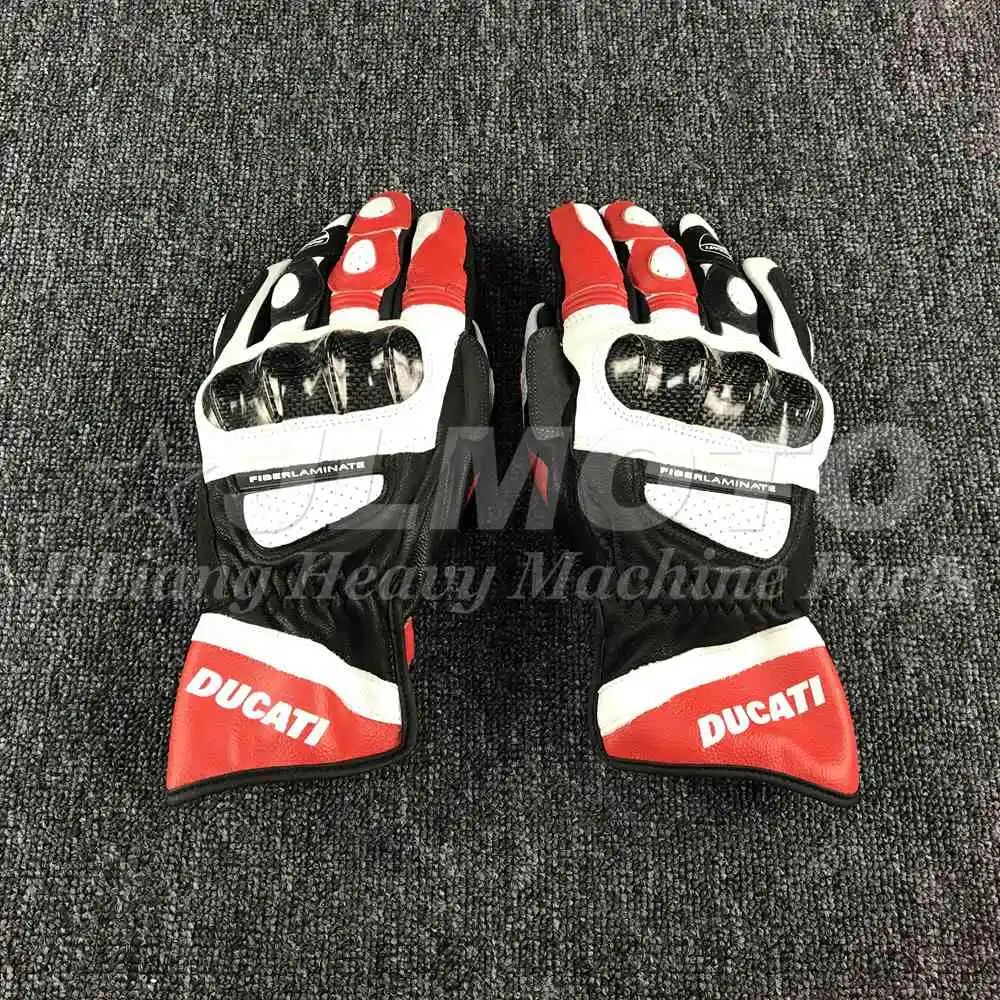 

2019 NEW Motorcycle Gloves Devil Motocross Moto Gp Riding Gloves Men Leather Long Section Off-road Professional Touch Screen